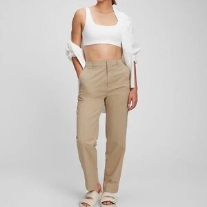 GAP Green Chinos Relaxed Fit Cotton Twill